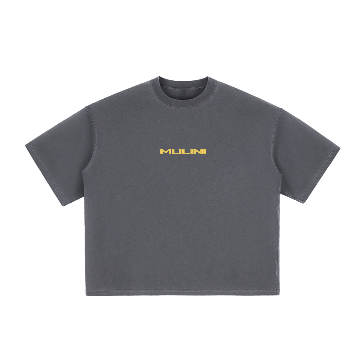 Mulini Embroidered Streetwear Boxy T