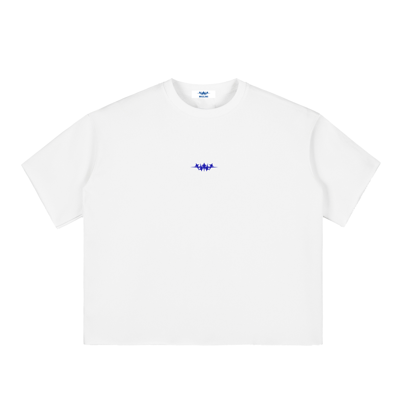 Blue Footprint Boxy TShirt