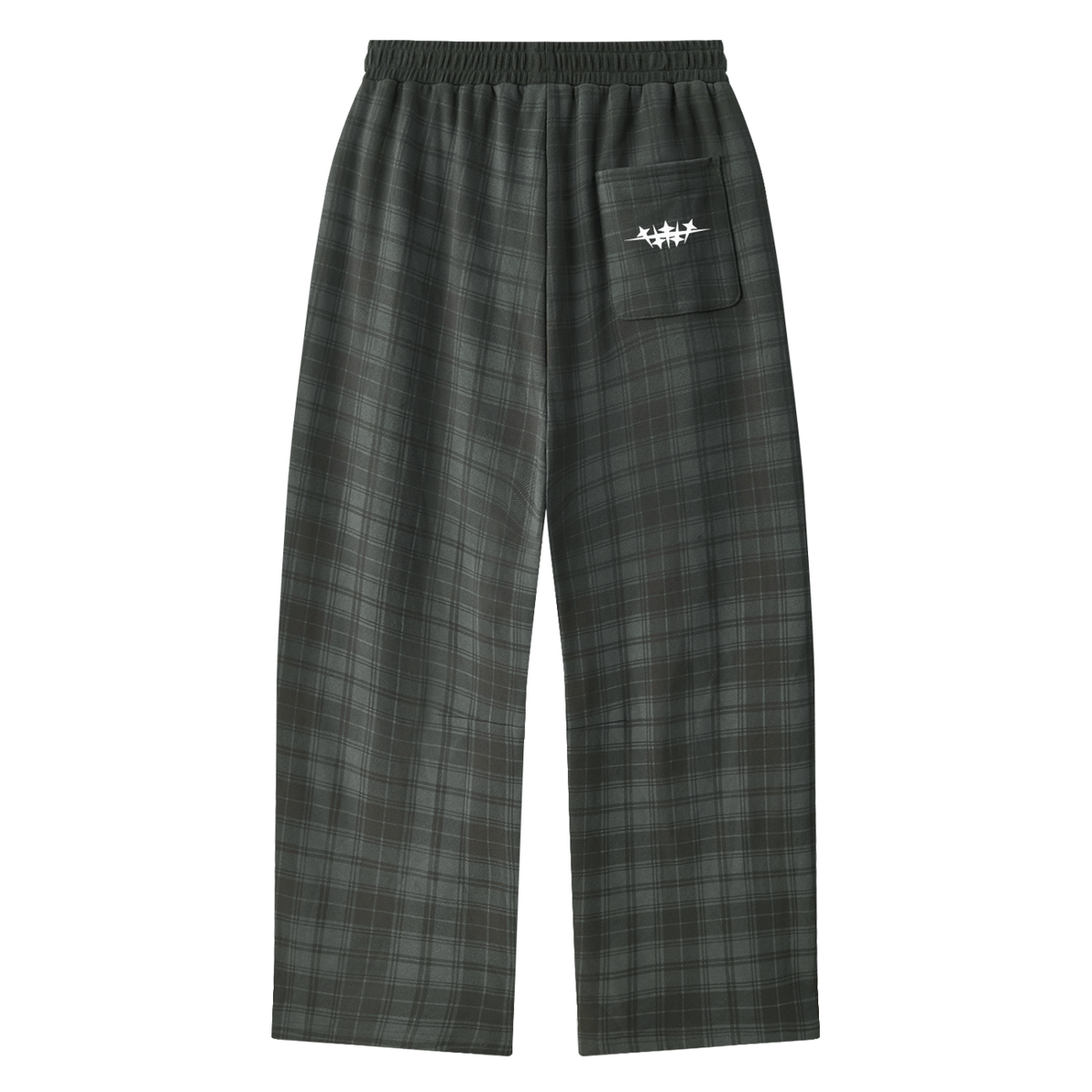 Mulini Plaid Straight Leg Trousers