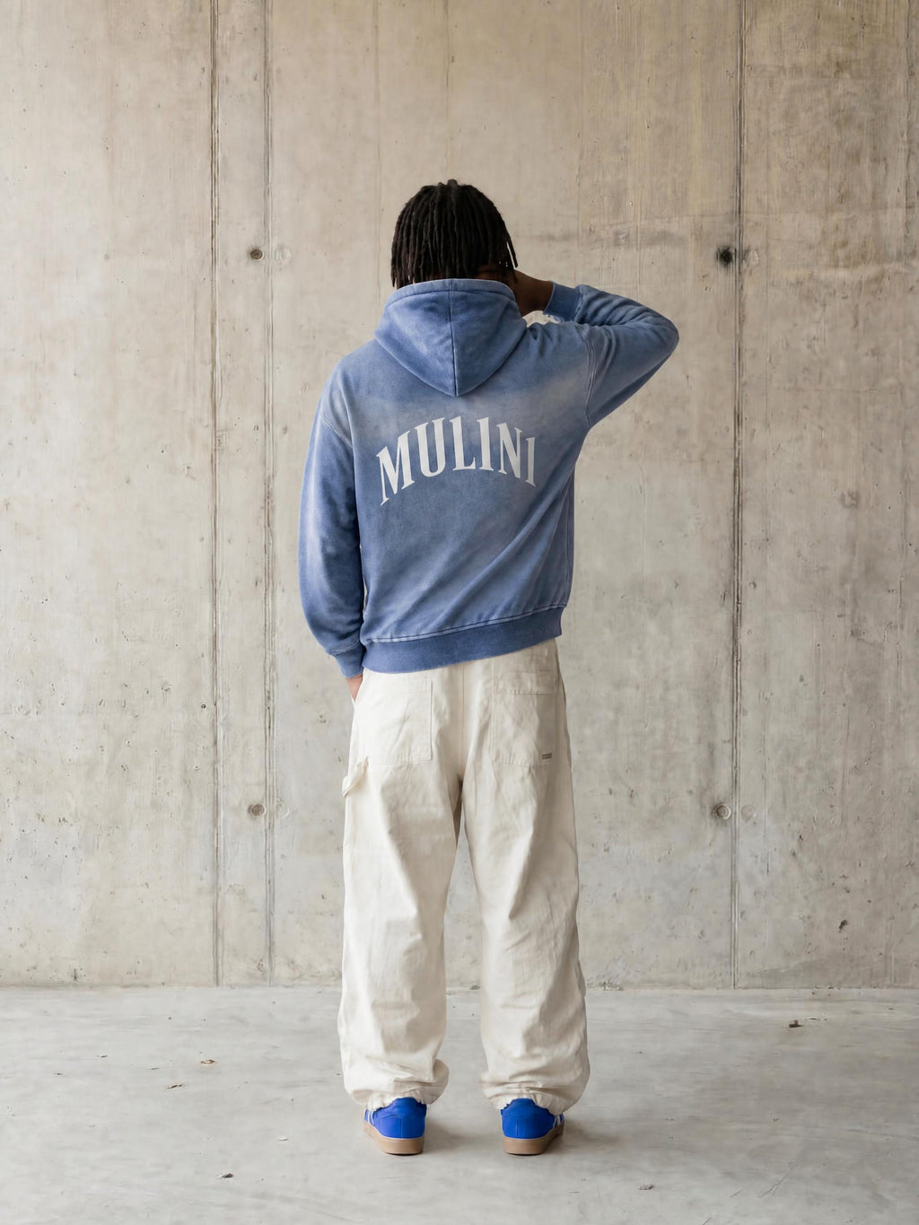 Mulini Sunfade Boxy Two-way Zip Hoodie