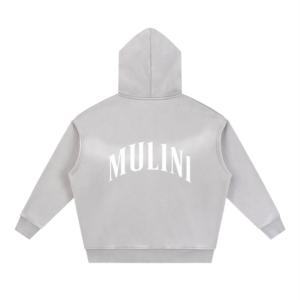 Mulini Sunfade Boxy Two-way Zip Hoodie
