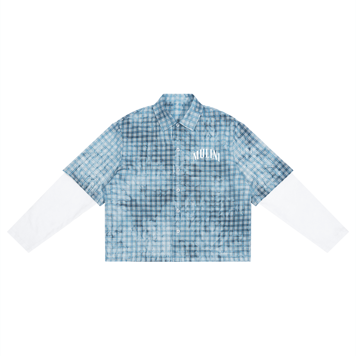 Mulini Vintage Plaid Shirt With Sleeves