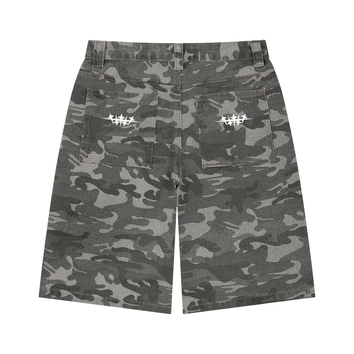 Mulini Wide Camo Shorts