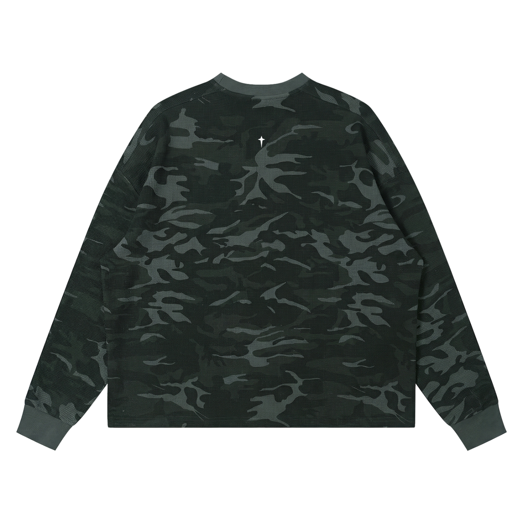Mulini Waffle Boxy Long Sleeve
