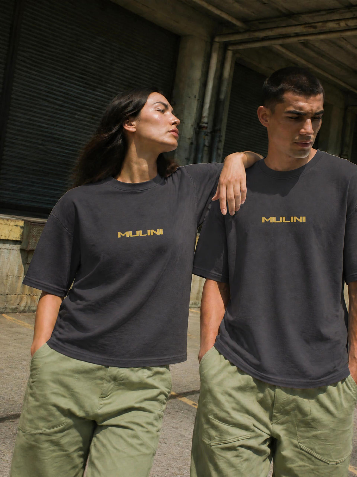 Mulini Embroidered Streetwear Boxy T