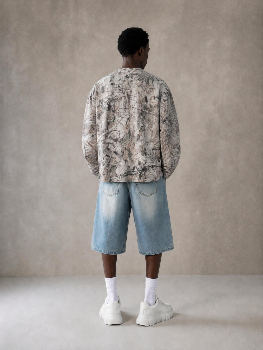 Mulini Tree Camo Waffle Long Sleeve