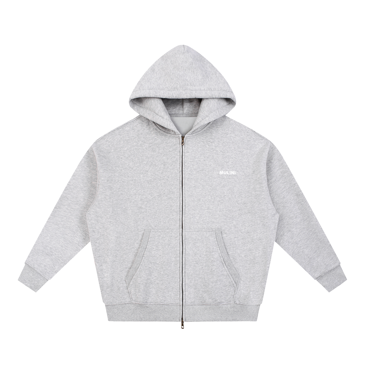 Mulini Core Boxy Zipper Hoodie