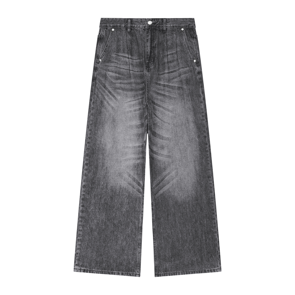 Mulini Vintage Wash Grey Jeans