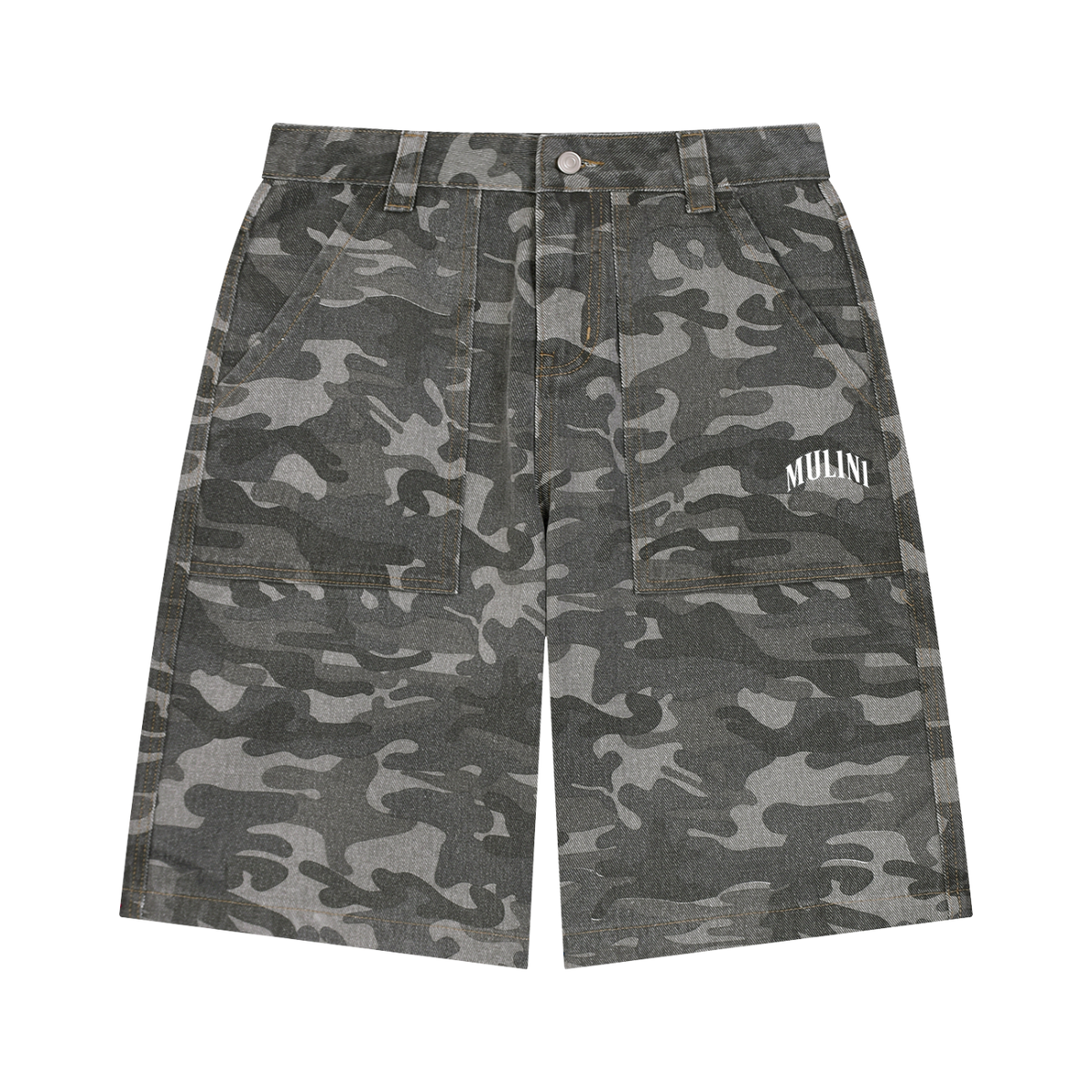 Mulini Wide Camo Shorts