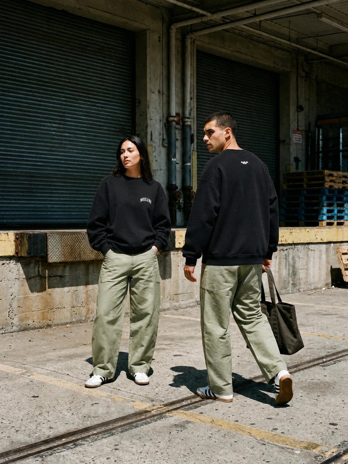 Mulini Waffle Boxy Long Sleeve