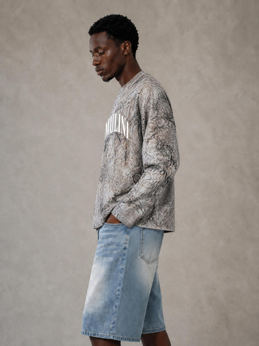 Mulini Tree Camo Waffle Long Sleeve