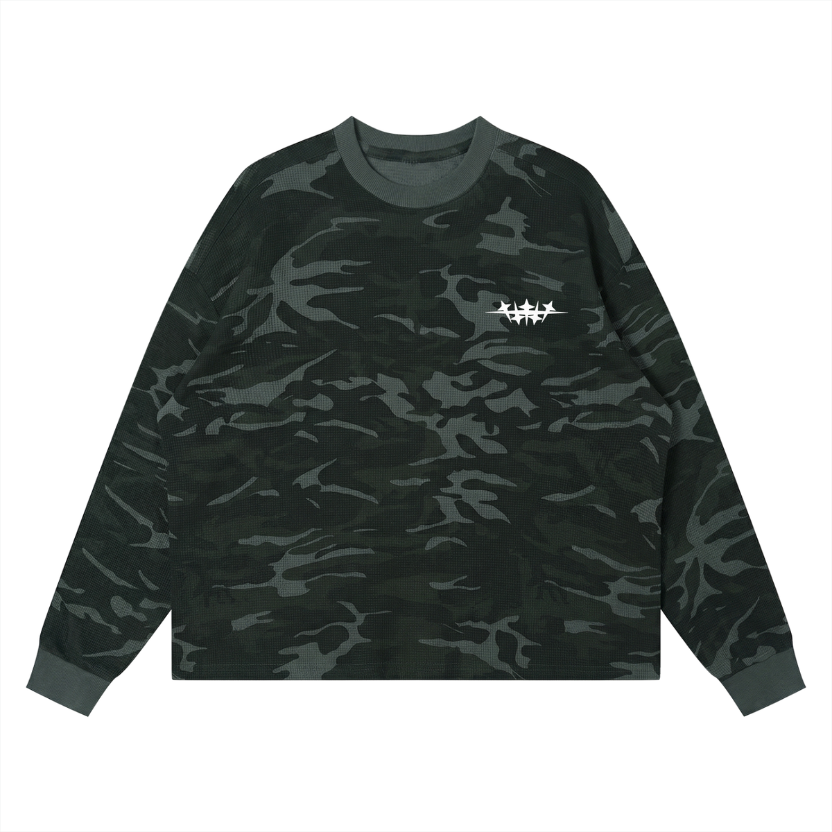 Mulini Waffle Boxy Long Sleeve