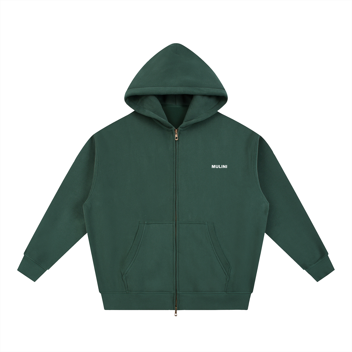 Mulini Core Boxy Zipper Hoodie