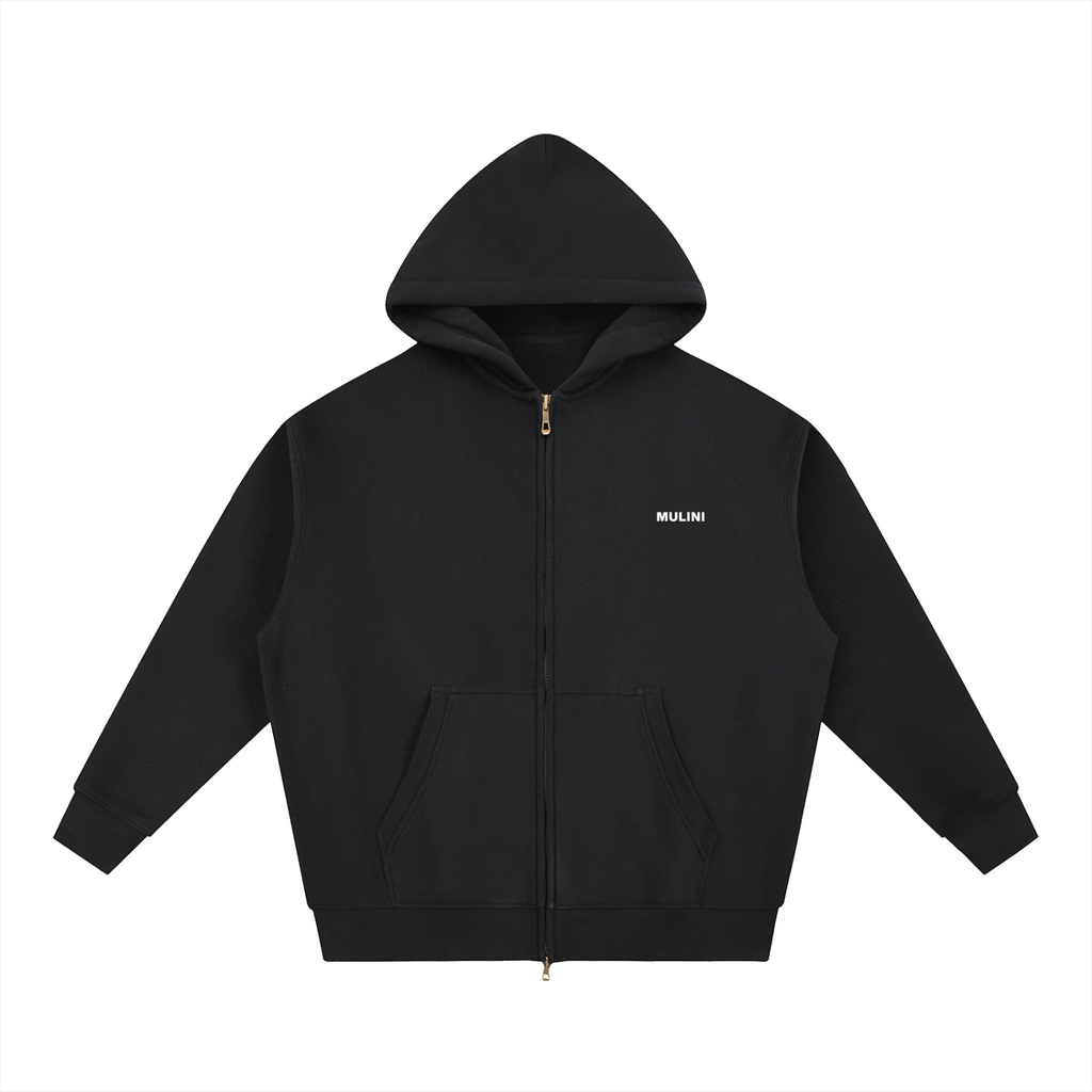 Mulini Core Boxy Zipper Hoodie