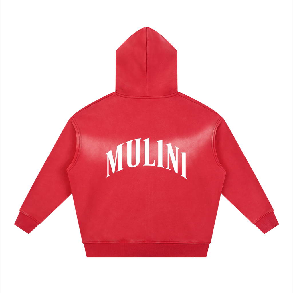 Mulini Sunfade Boxy Two-way Zip Hoodie