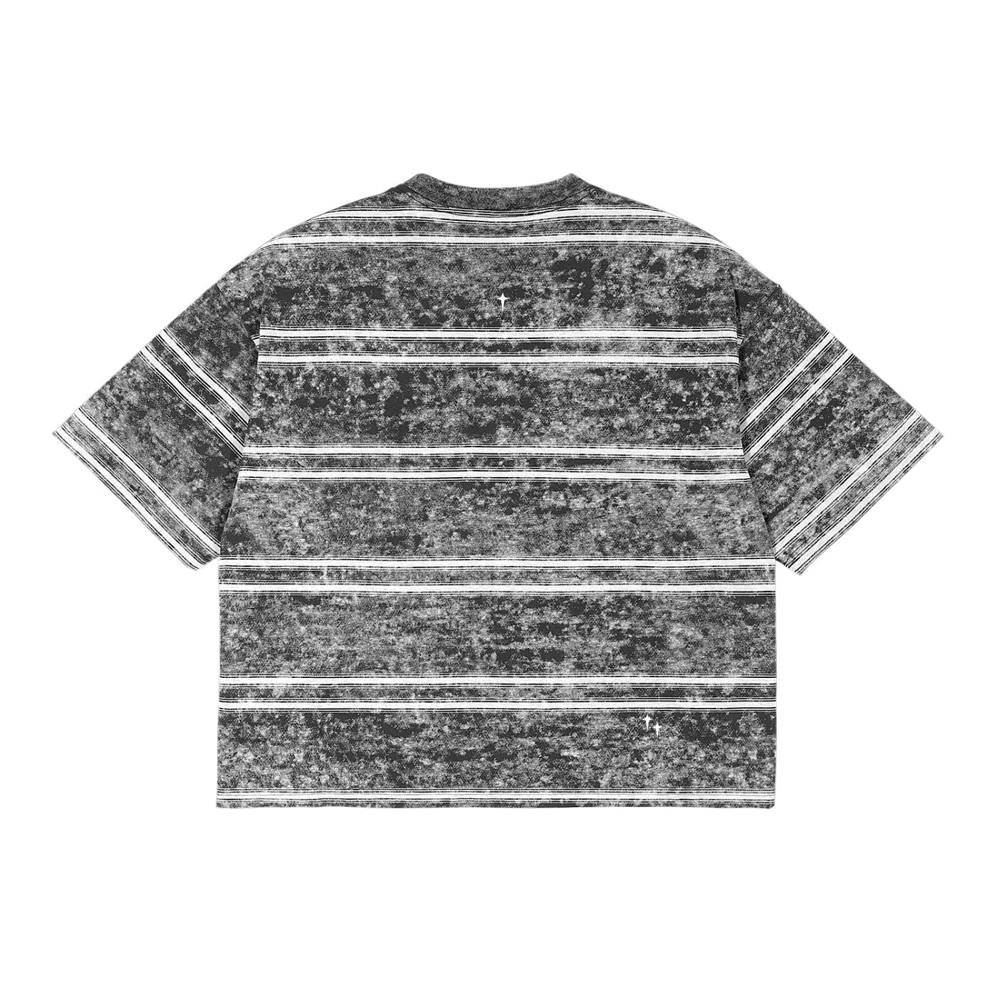Snow Wash Striped TShirt