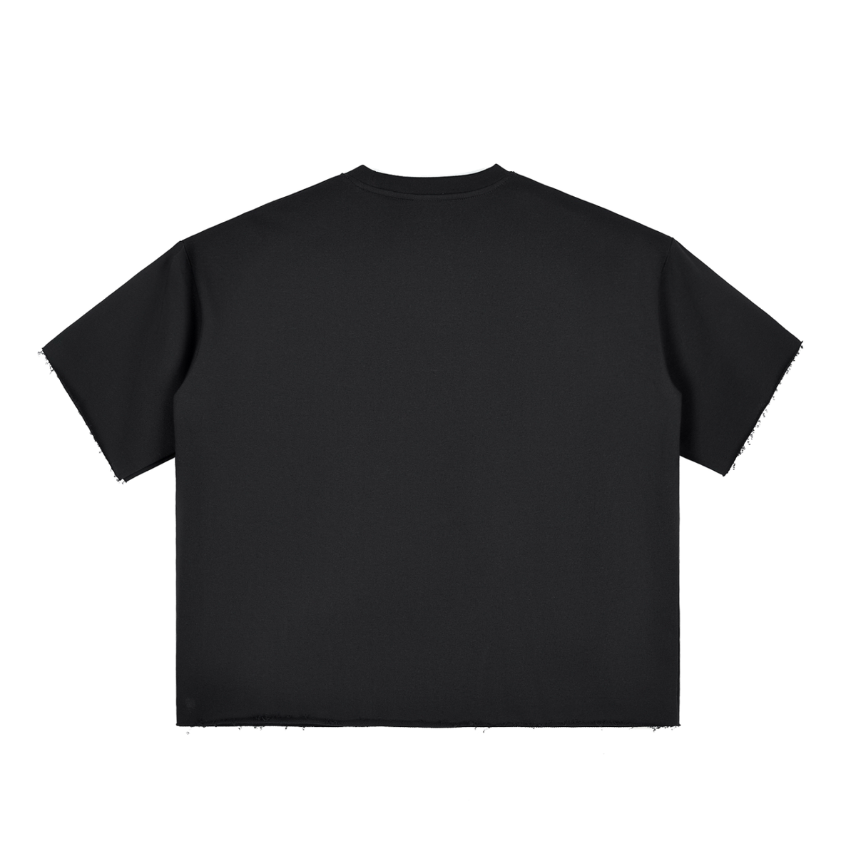 Mulini Embroidered Boxy Raw-Edge T