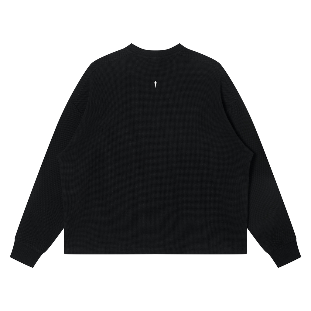 Mulini Waffle Boxy Long Sleeve