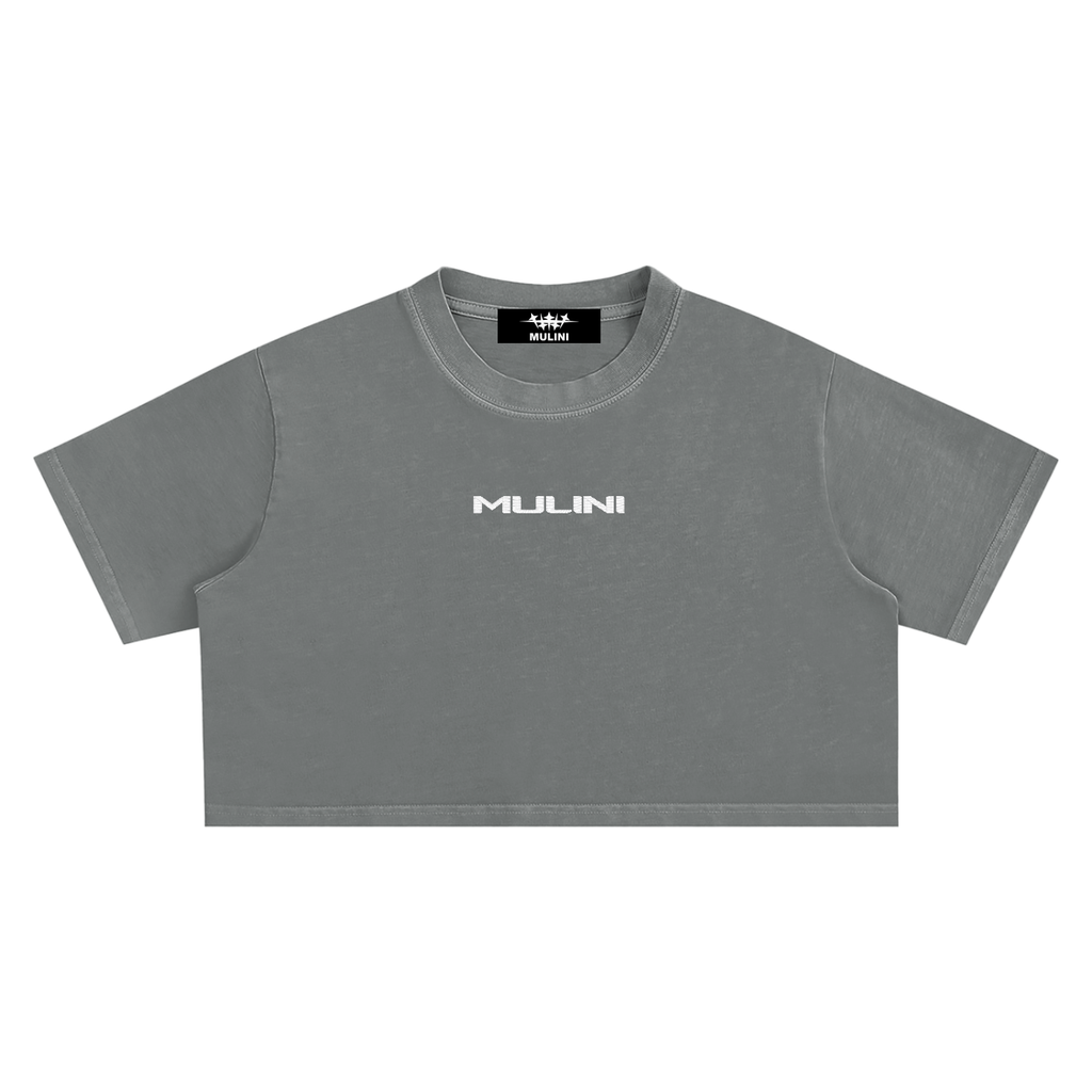Mulini Washed Baby Crop Top