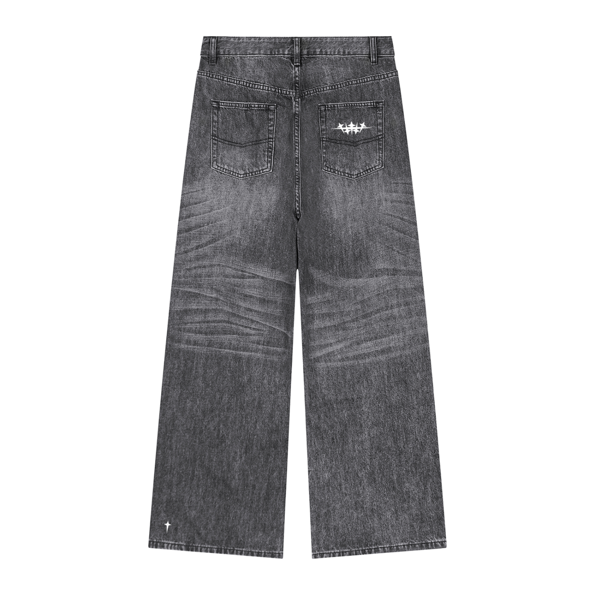 Mulini Vintage Wash Grey Jeans