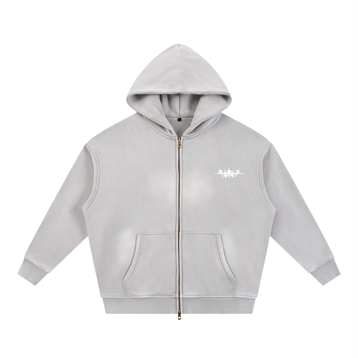 Mulini Sunfade Boxy Two-way Zip Hoodie