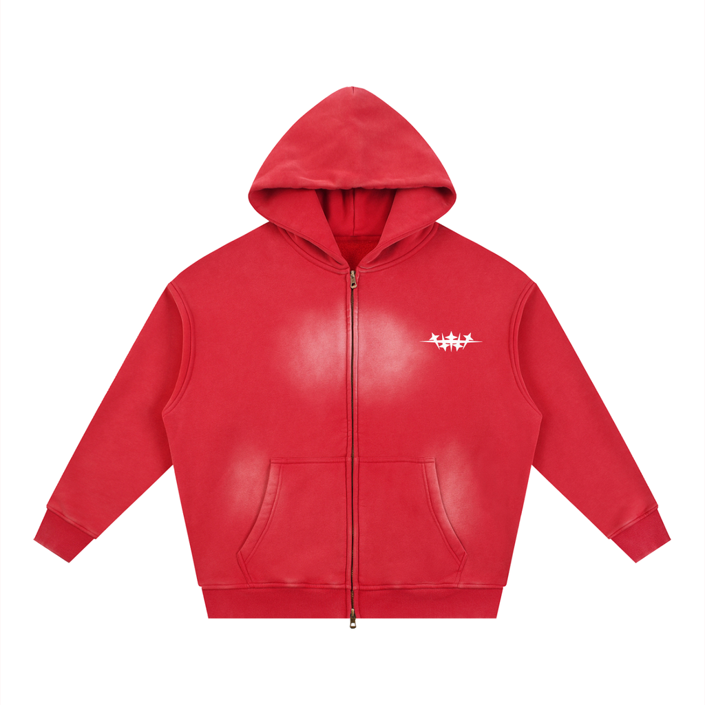 Mulini Sunfade Boxy Two-way Zip Hoodie