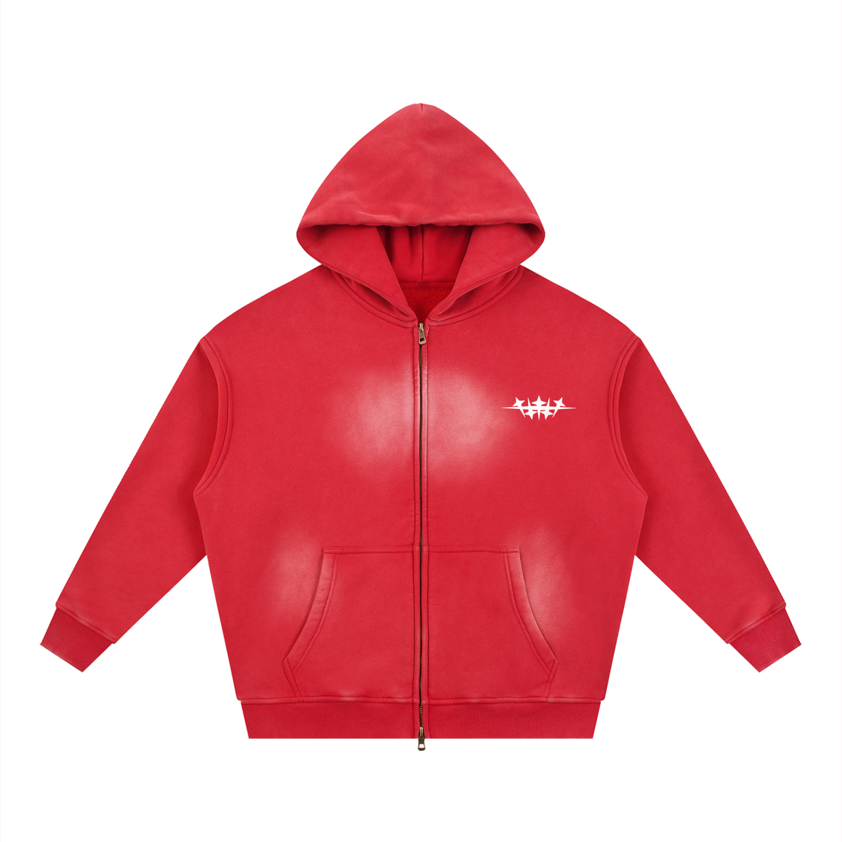 Mulini Sunfade Boxy Two-way Zip Hoodie