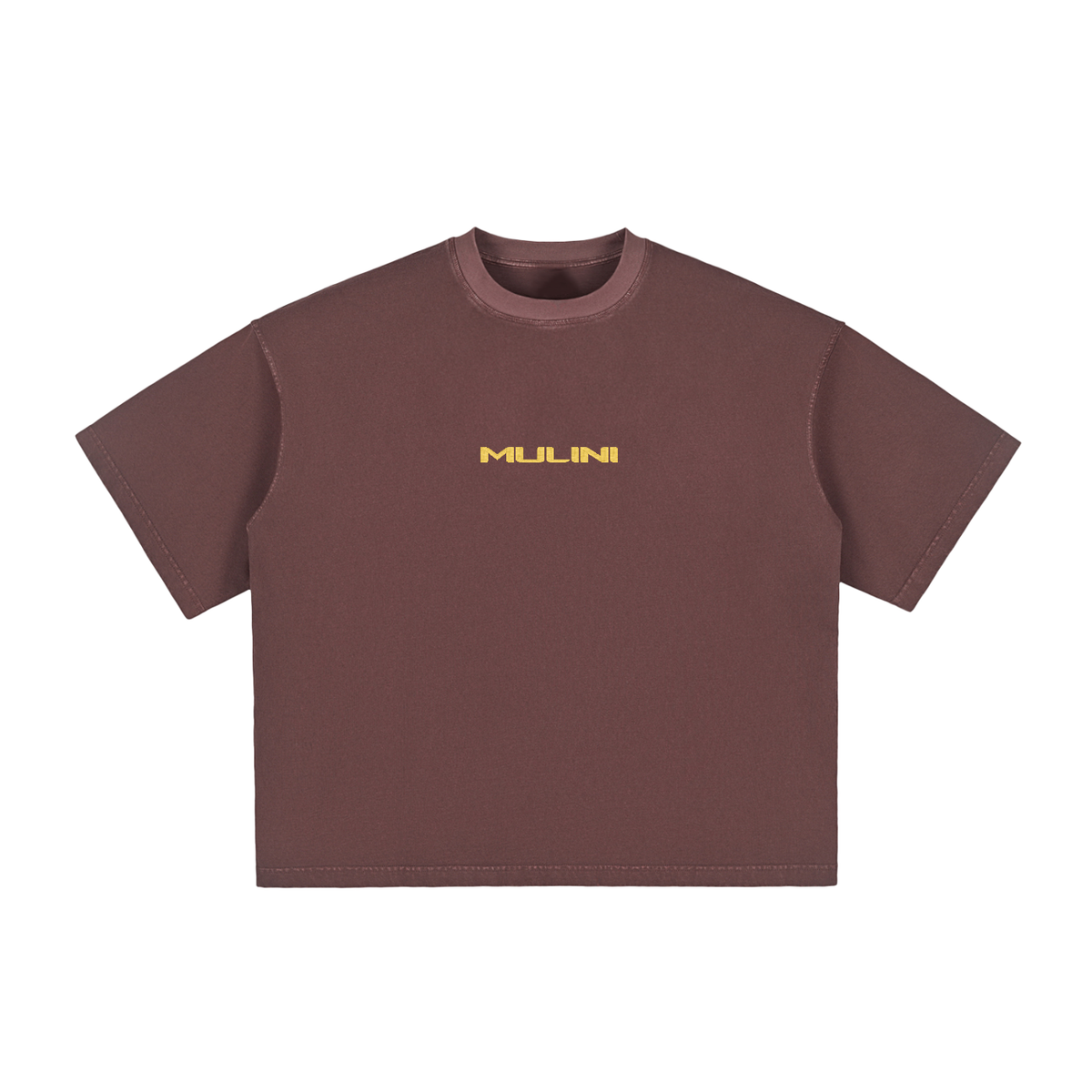 Mulini Embroidered Streetwear Boxy T