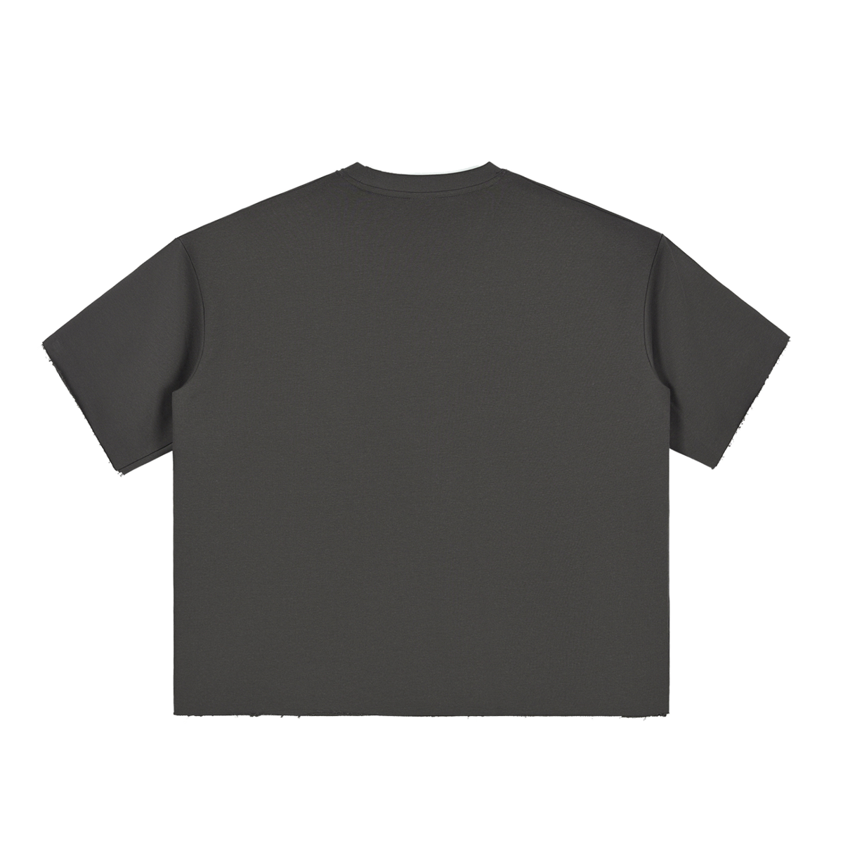 Mulini Embroidered Boxy Raw-Edge T