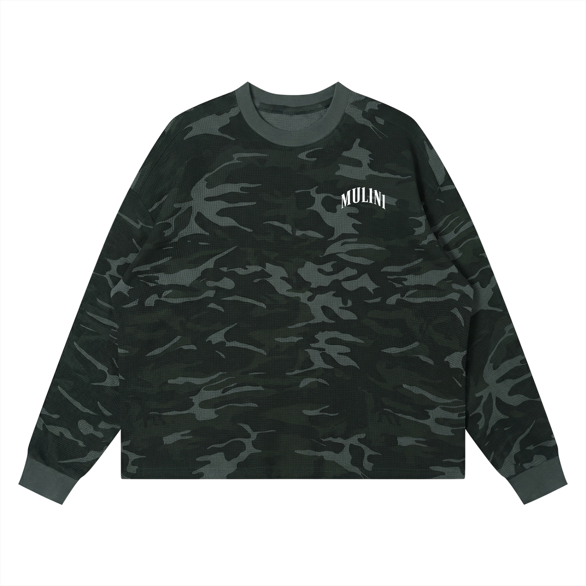 Mulini Waffle Boxy Long Sleeve