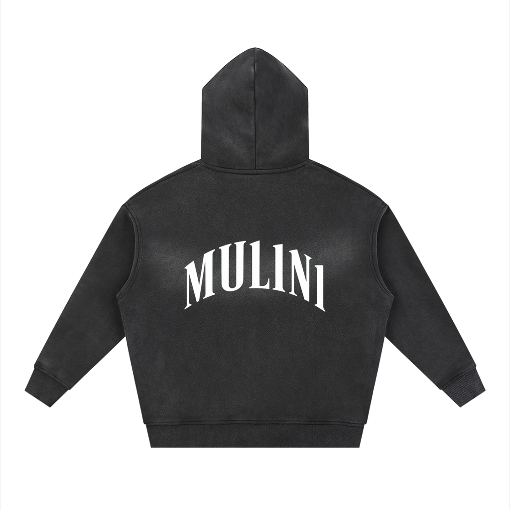 Mulini Sunfade Boxy Two-way Zip Hoodie