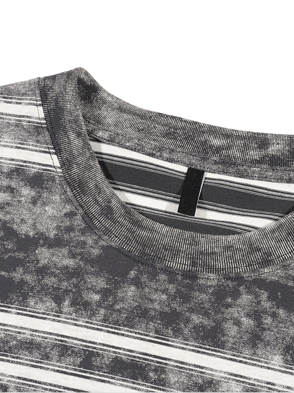 Snow Wash Striped TShirt