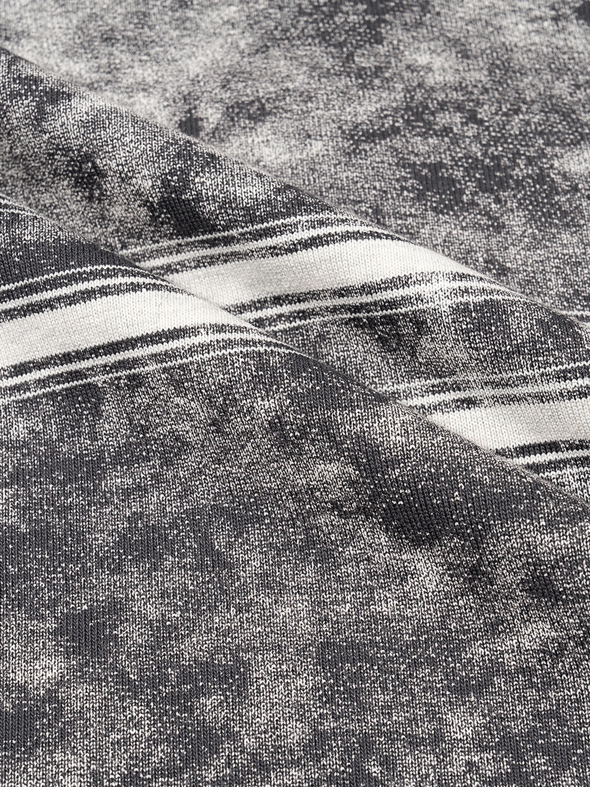 Snow Wash Striped TShirt