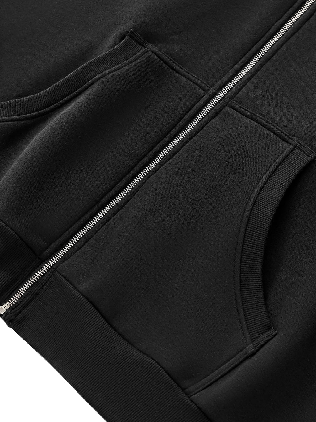 Mulini Full Zip Fleeced Hoodie