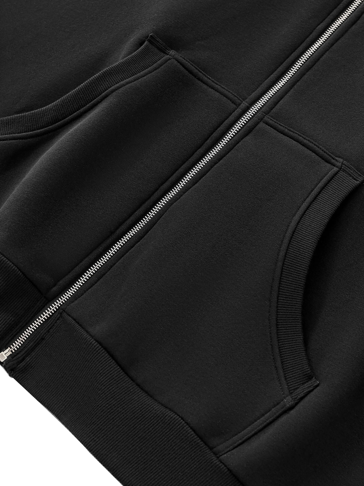 Mulini Full Zip Fleeced Hoodie