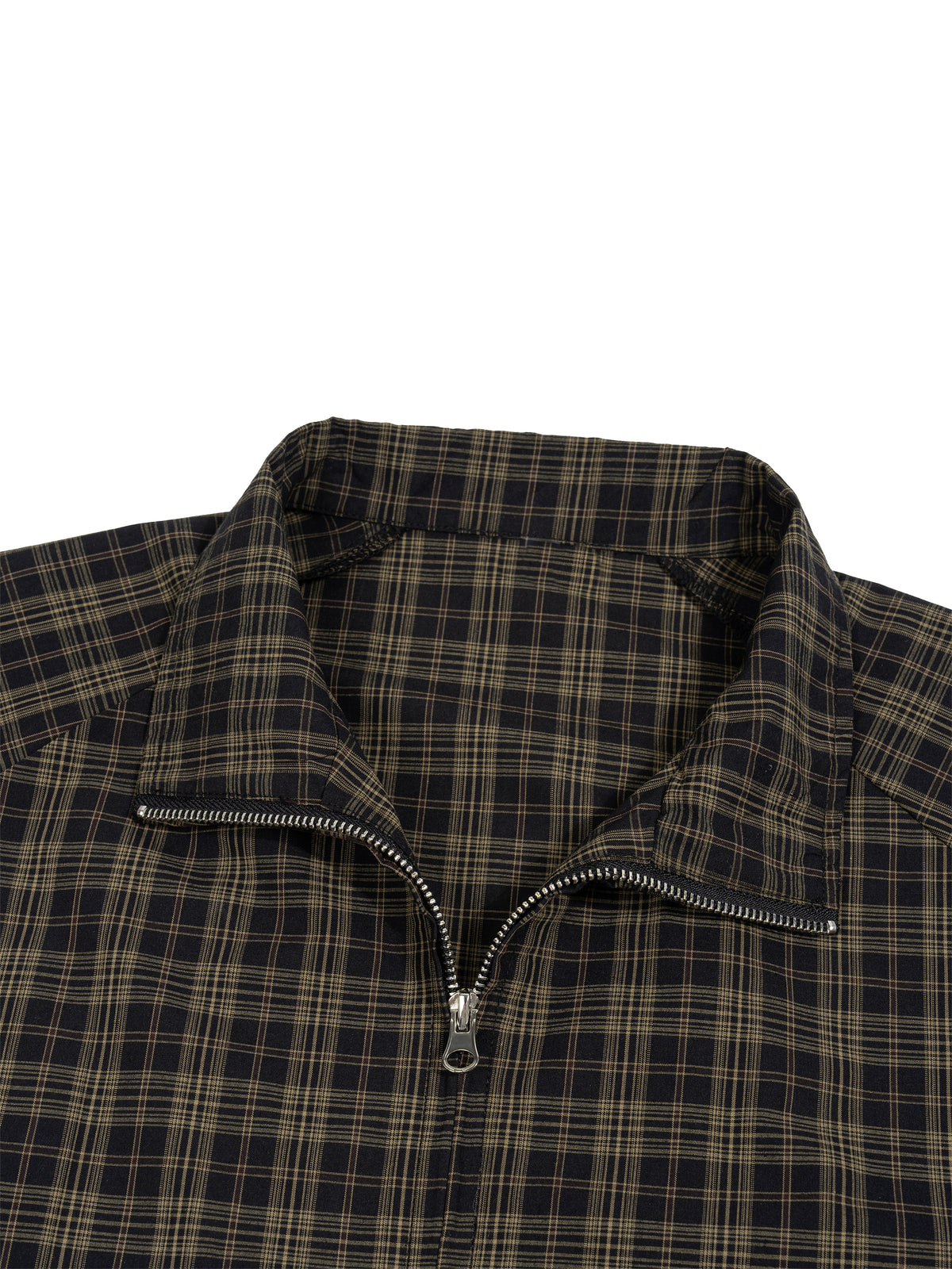 Mulini Vintage Plaid Track Jacket